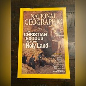 National Geographic June 2009 The Christian Exodus From The Holy Land